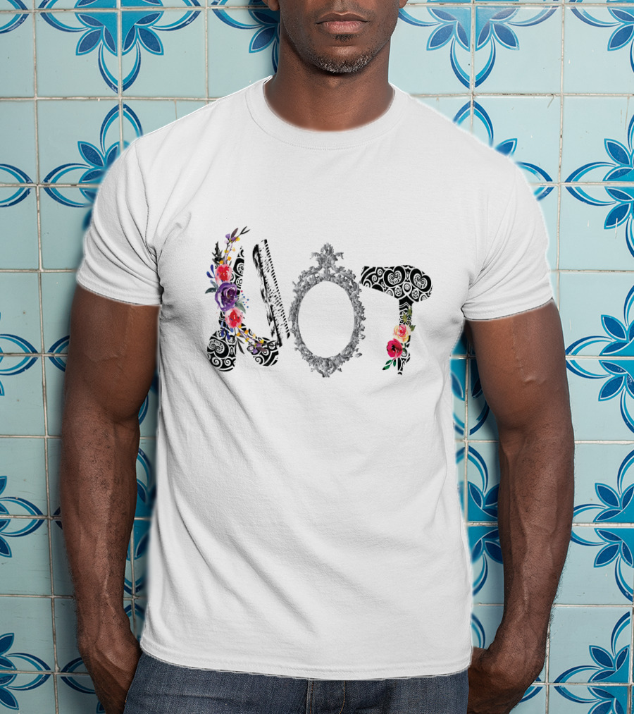 Hair Heart Flowers Hair Style Love Artful T-Shirt