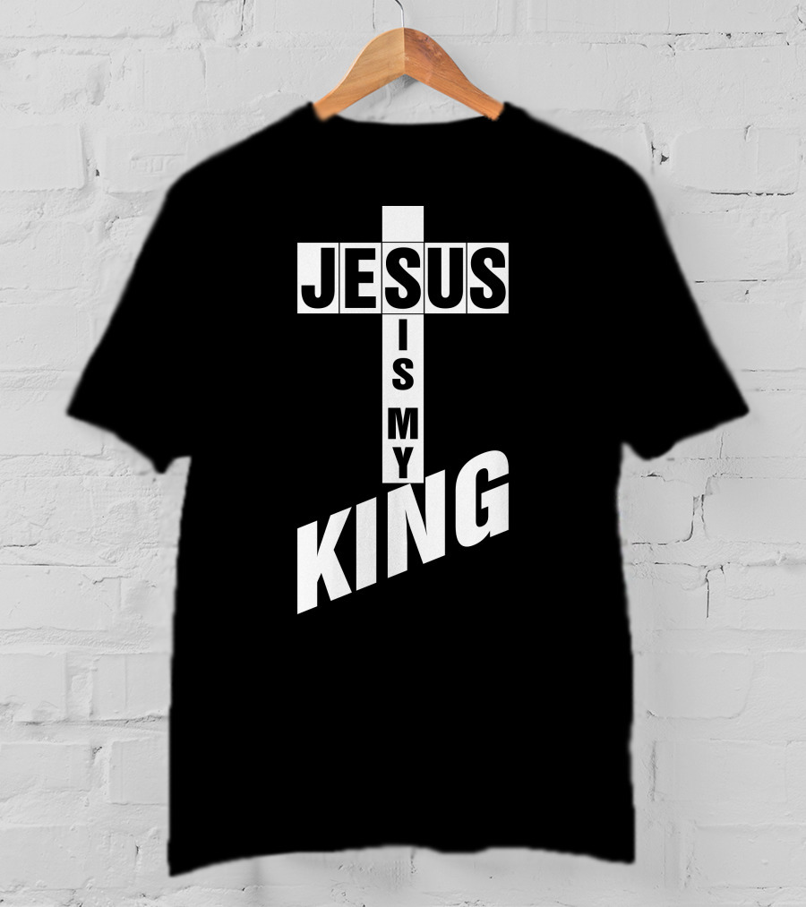 Jesus Is My King Cross T-Shirt