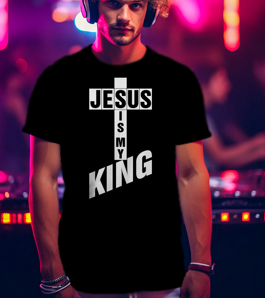 Jesus Is My King Cross T-Shirt