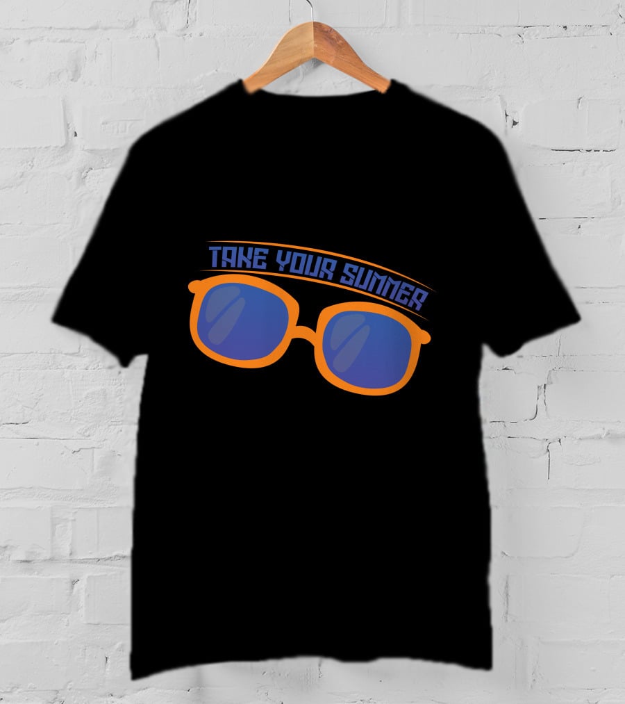 Take Your Summer Sunglasses Retro Vibes T-Shirt