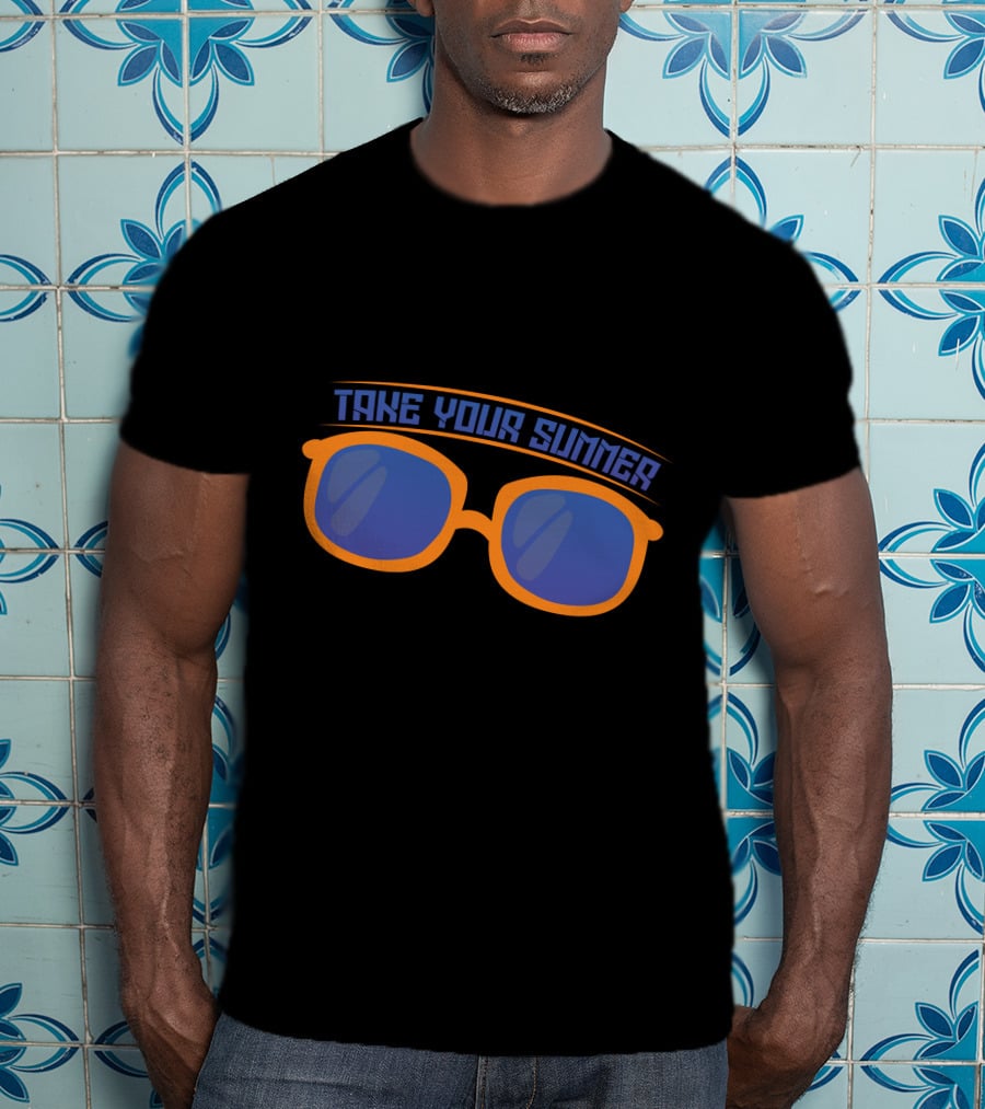 Take Your Summer Sunglasses Retro Vibes T-Shirt