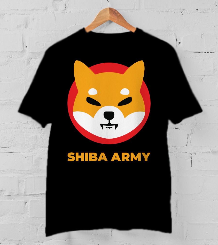Shiba Army Dog T-Shirt