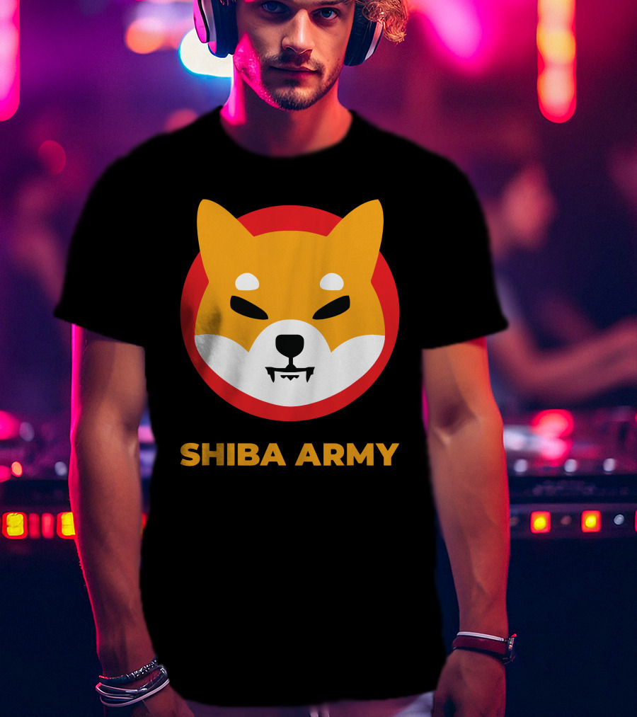 Shiba Army Dog T-Shirt