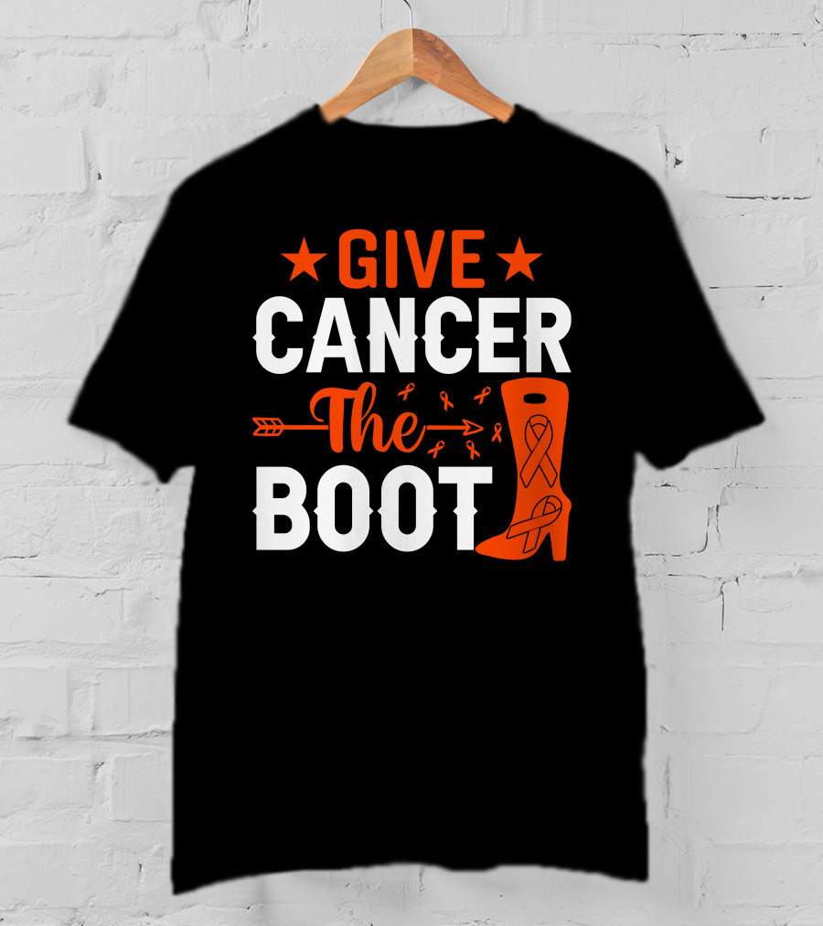 Give Cancer The Boot T-Shirt