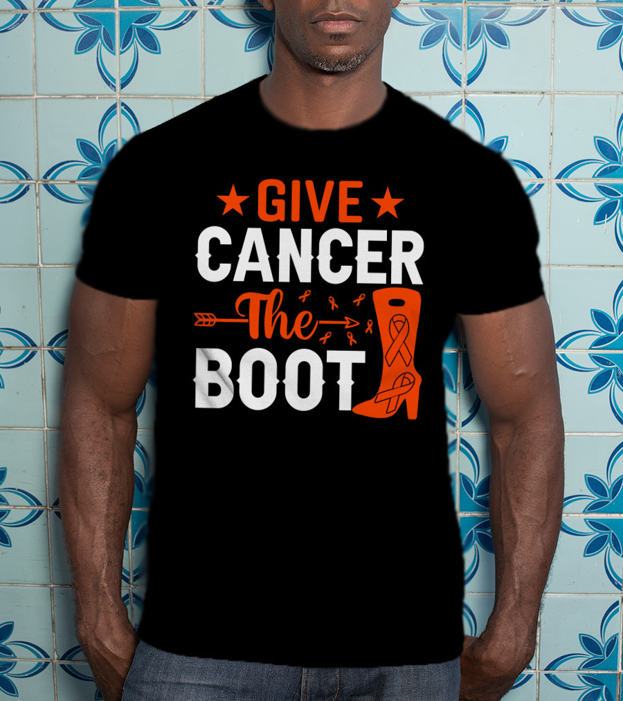 Give Cancer The Boot T-Shirt