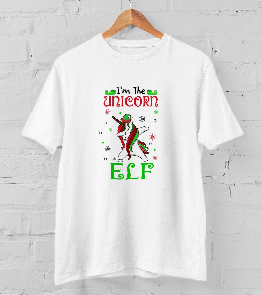 I'm The Unicorn ELF Christmas Dance Magic T-Shirt