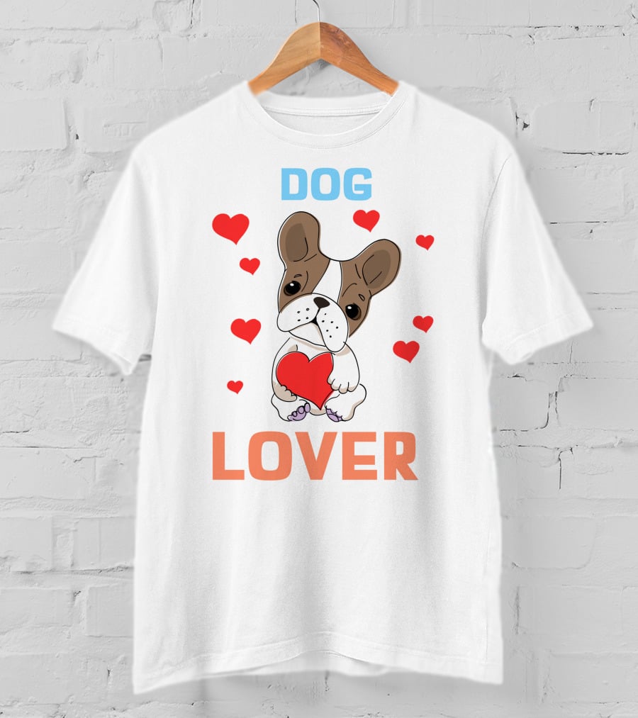 DOG LOVER Puppy Hearts T-Shirt