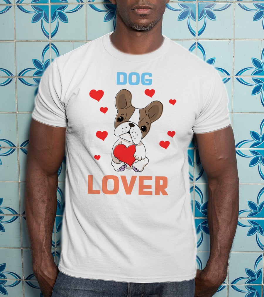 DOG LOVER Puppy Hearts T-Shirt