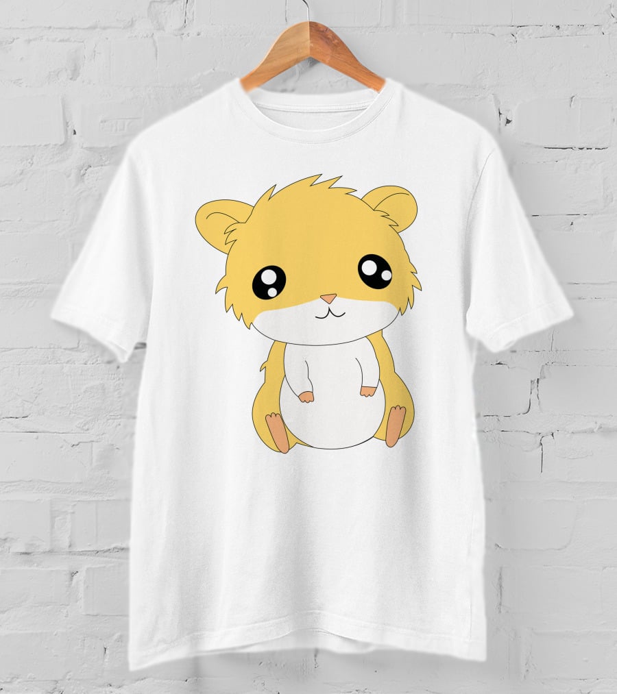 Cute Baby Hamster Cartoon T-Shirt
