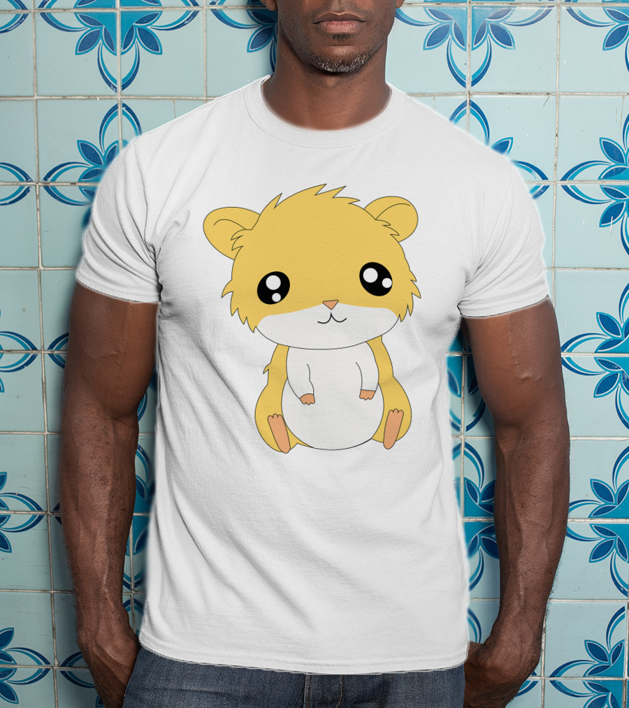Cute Baby Hamster Cartoon T-Shirt