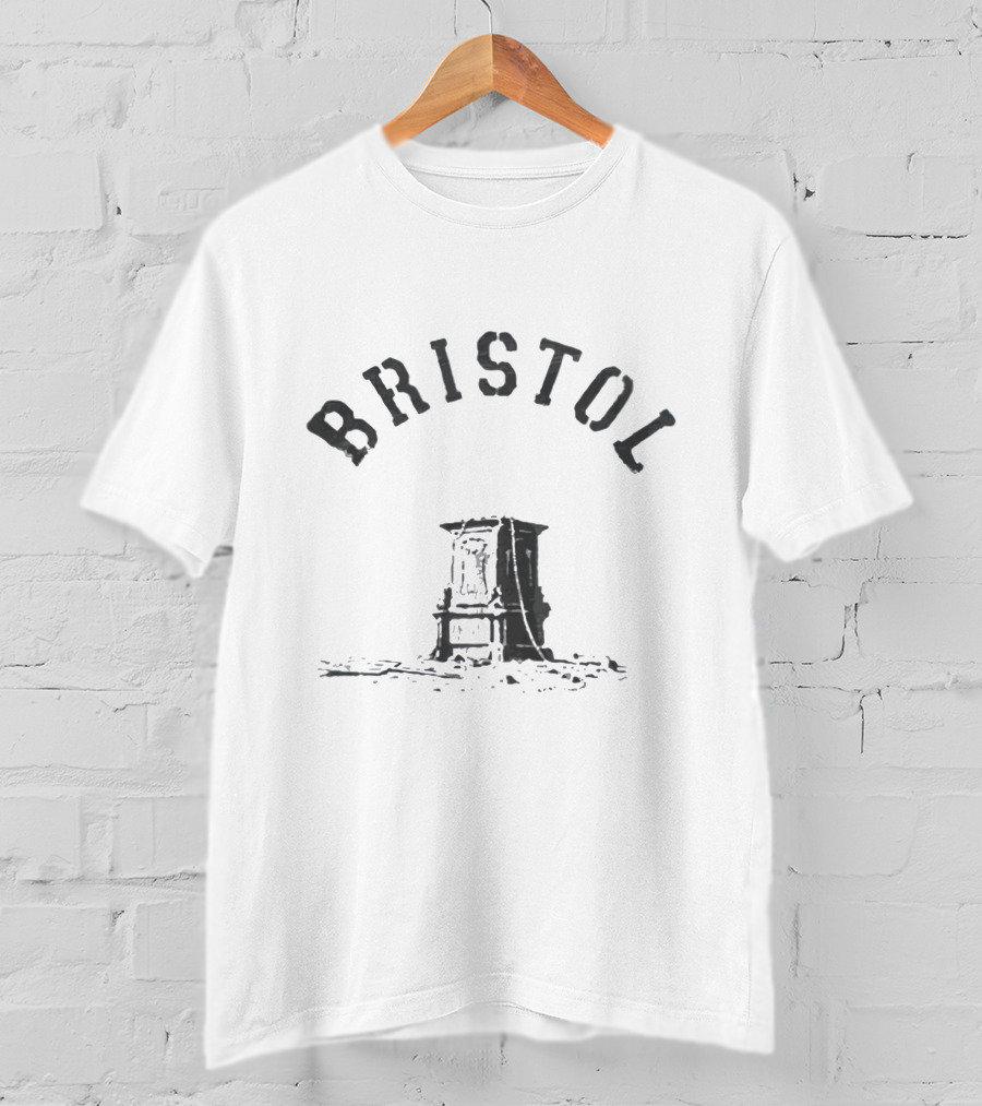 Bristol Banksy Empty Plinth T-Shirt