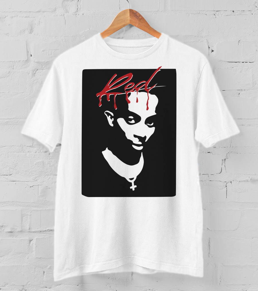 Playboi Carti Whole Lotta Red Dripping Face T-Shirt
