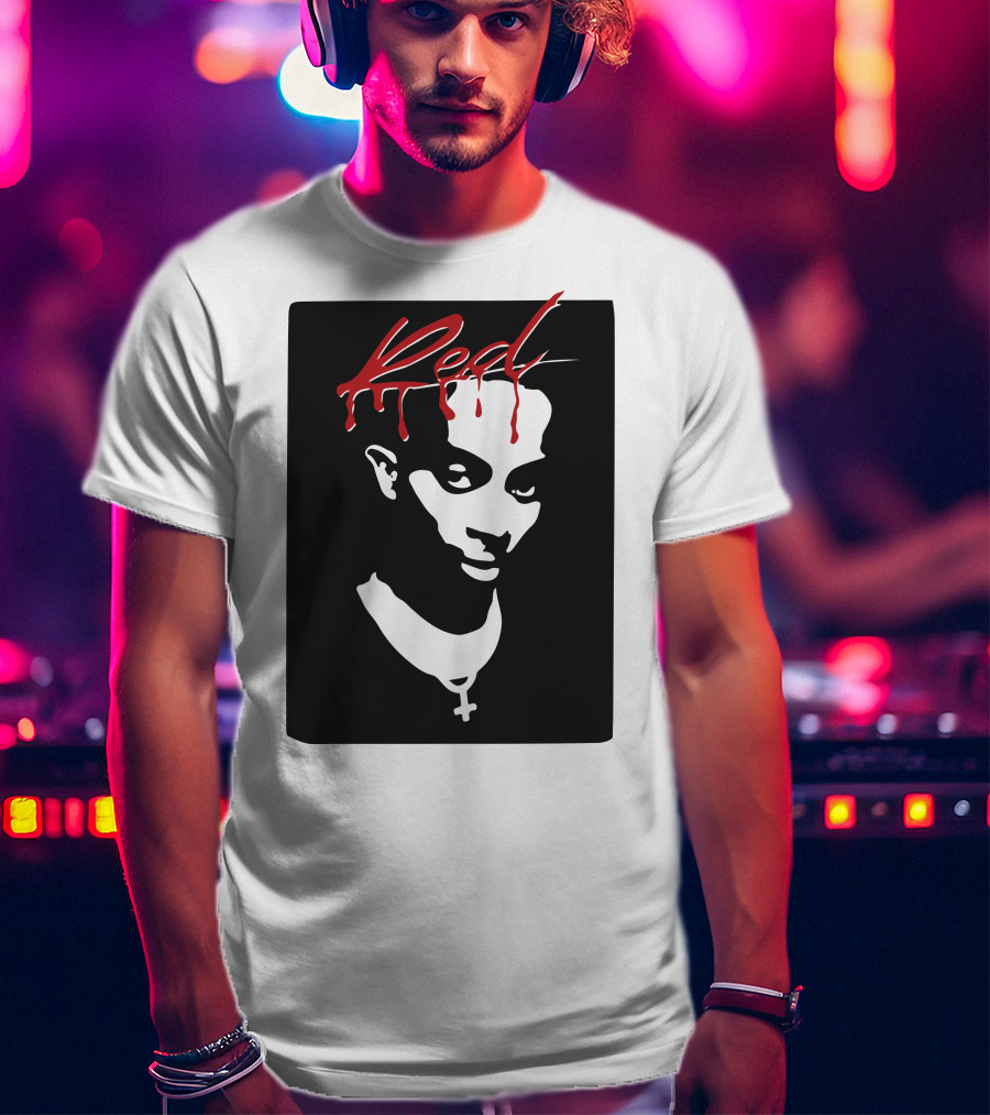 Playboi Carti Whole Lotta Red Dripping Face T-Shirt