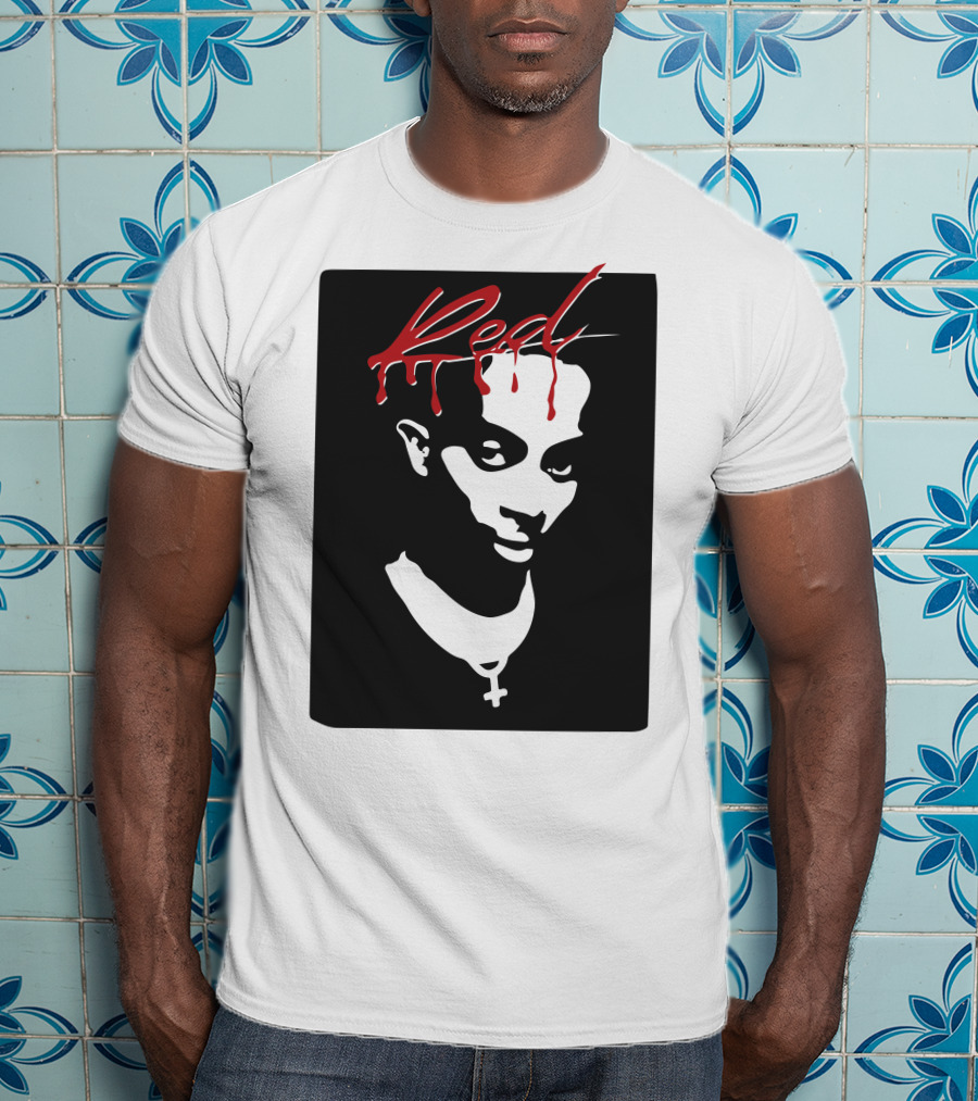 Playboi Carti Whole Lotta Red Dripping Face T-Shirt