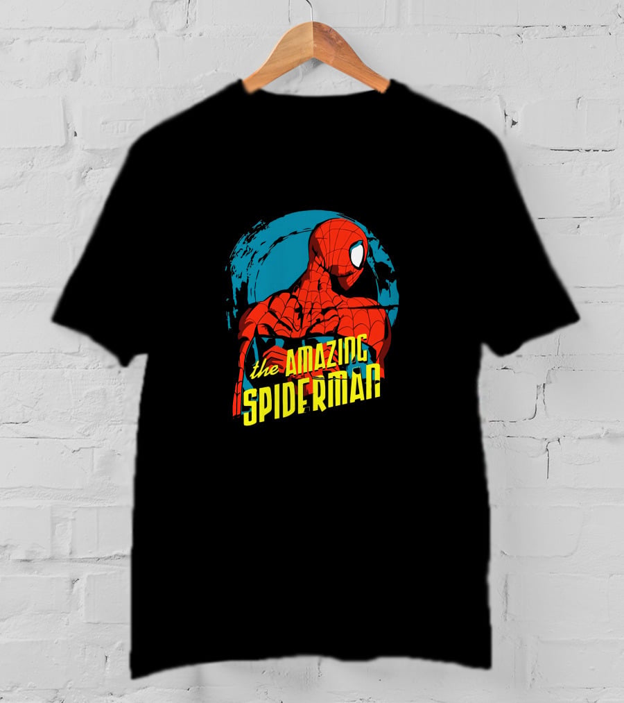 The Amazing Spiderman Heroic Pose T-Shirt