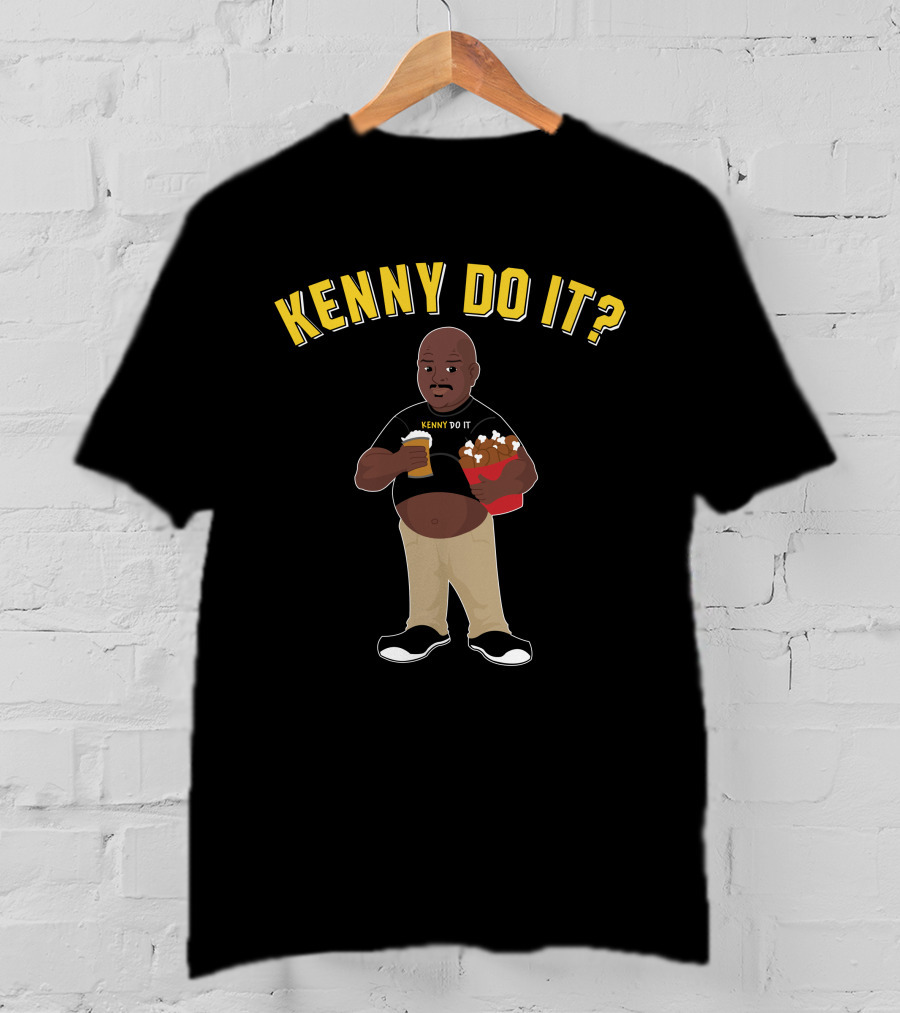 Kenny Do It Funny Guy With Beer And Chicken T-Shirt