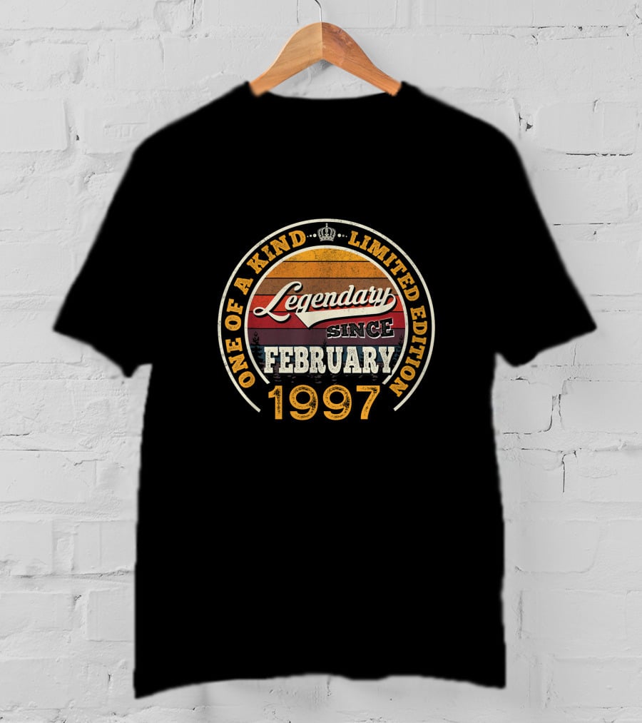 One Of A Kind Legendary Since February 1997 T-Shirt
