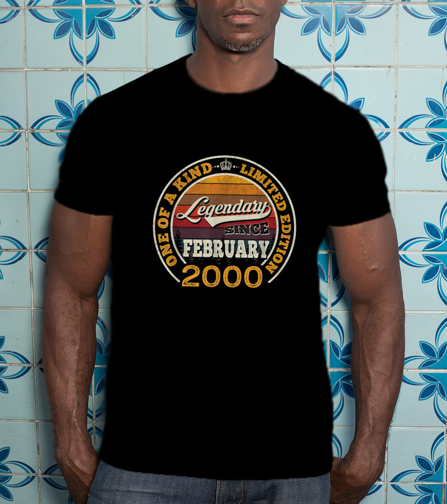 One Of A Kind Legendary Since February 2000 T-Shirt