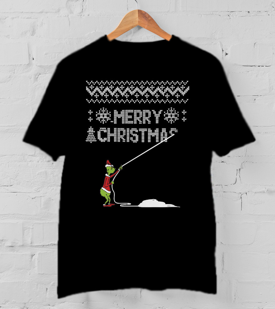 Merry Christmas Grinch Santa T-Shirt