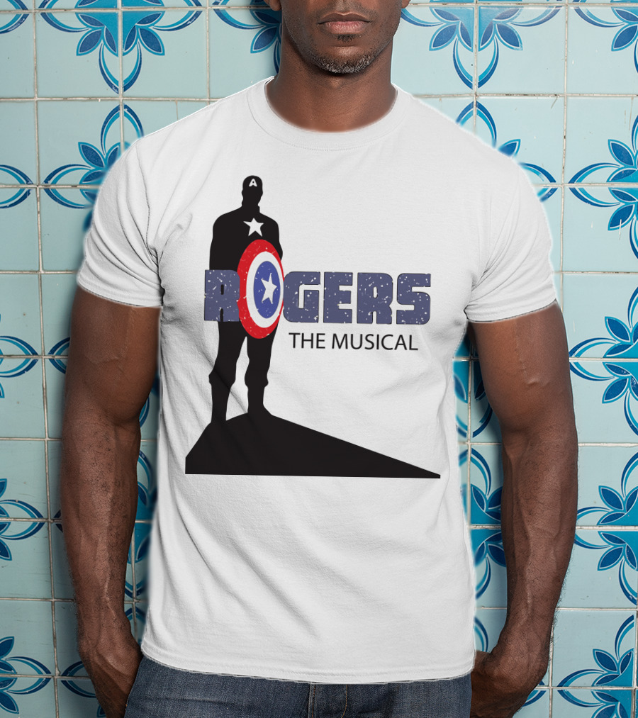 Rogers The Musical Captain America Shield T-Shirt