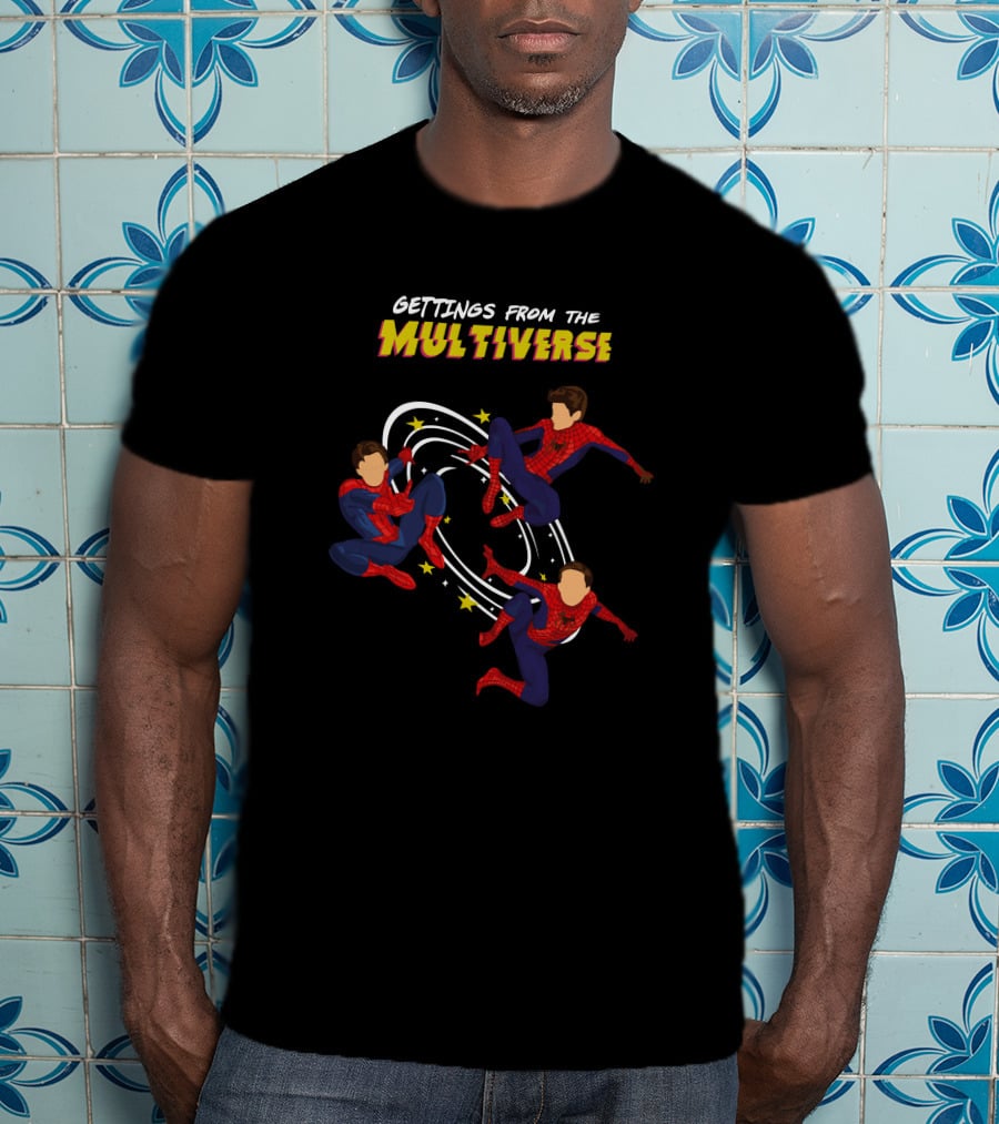 Gettings From The Multiverse Spider-Man Trio T-Shirt