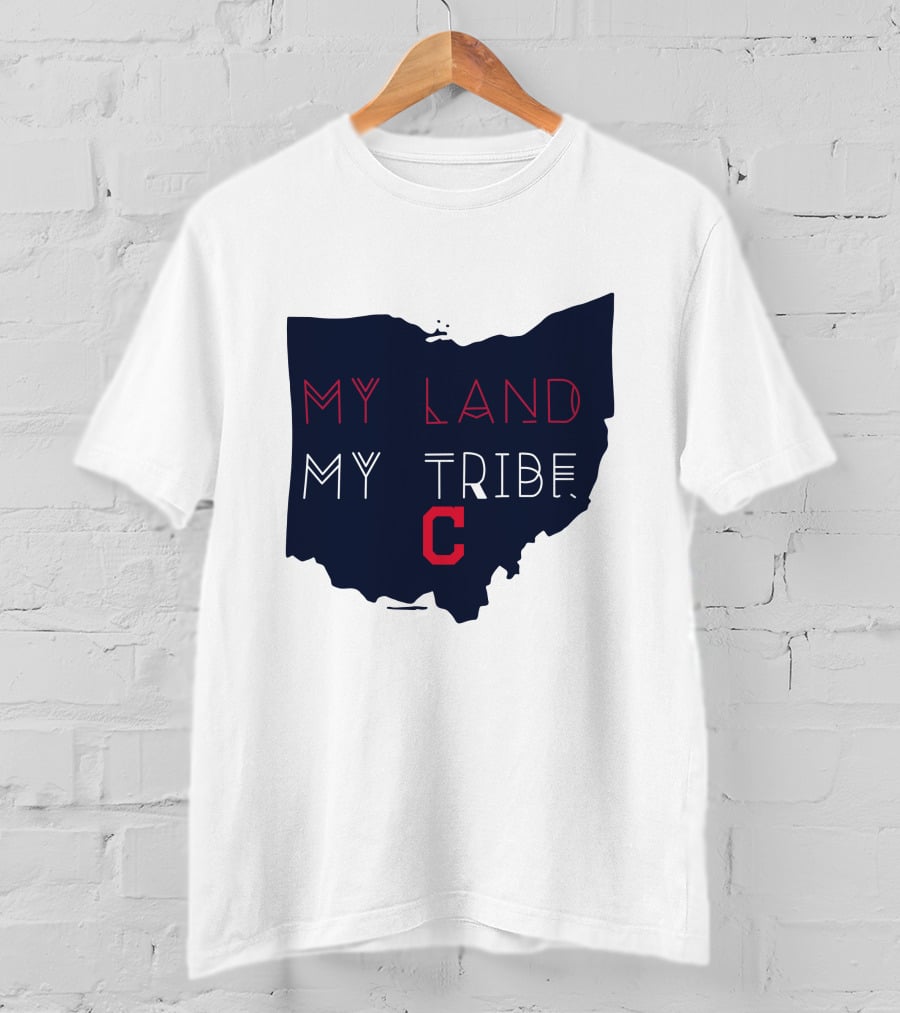 My Land My Tribe Cleveland C Indians T-Shirt