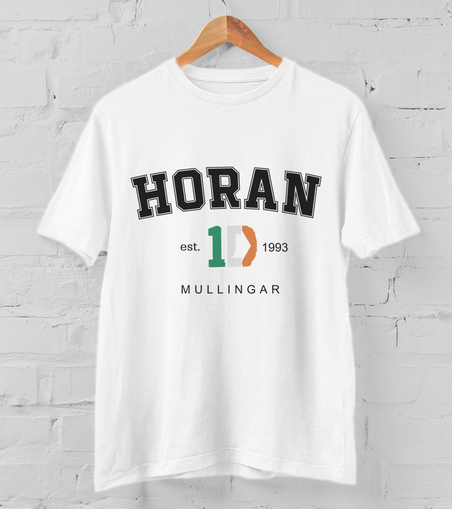 Horan Est 1993 Mullingar 1D Ireland Colors T-Shirt