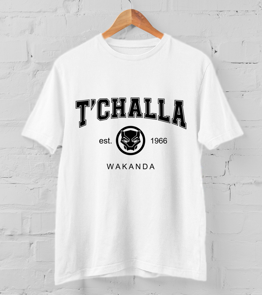T'Challa Est 1966 Wakanda Black Panther T-Shirt