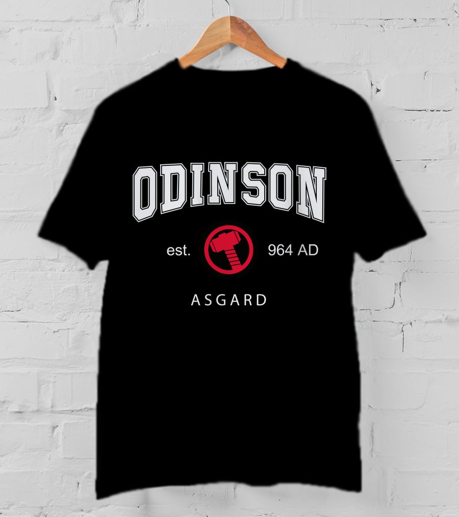 Odinson Asgard Est 964 AD Mjolnir T-Shirt