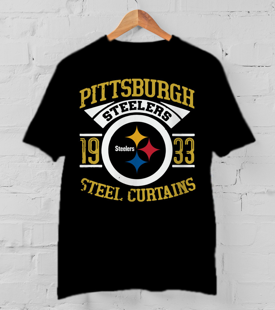 Pittsburgh Steelers Steel Curtains 1933 T-Shirt