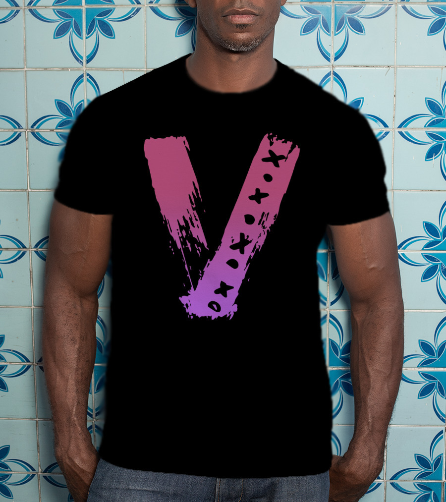 Pink Vlone V XO T-Shirt