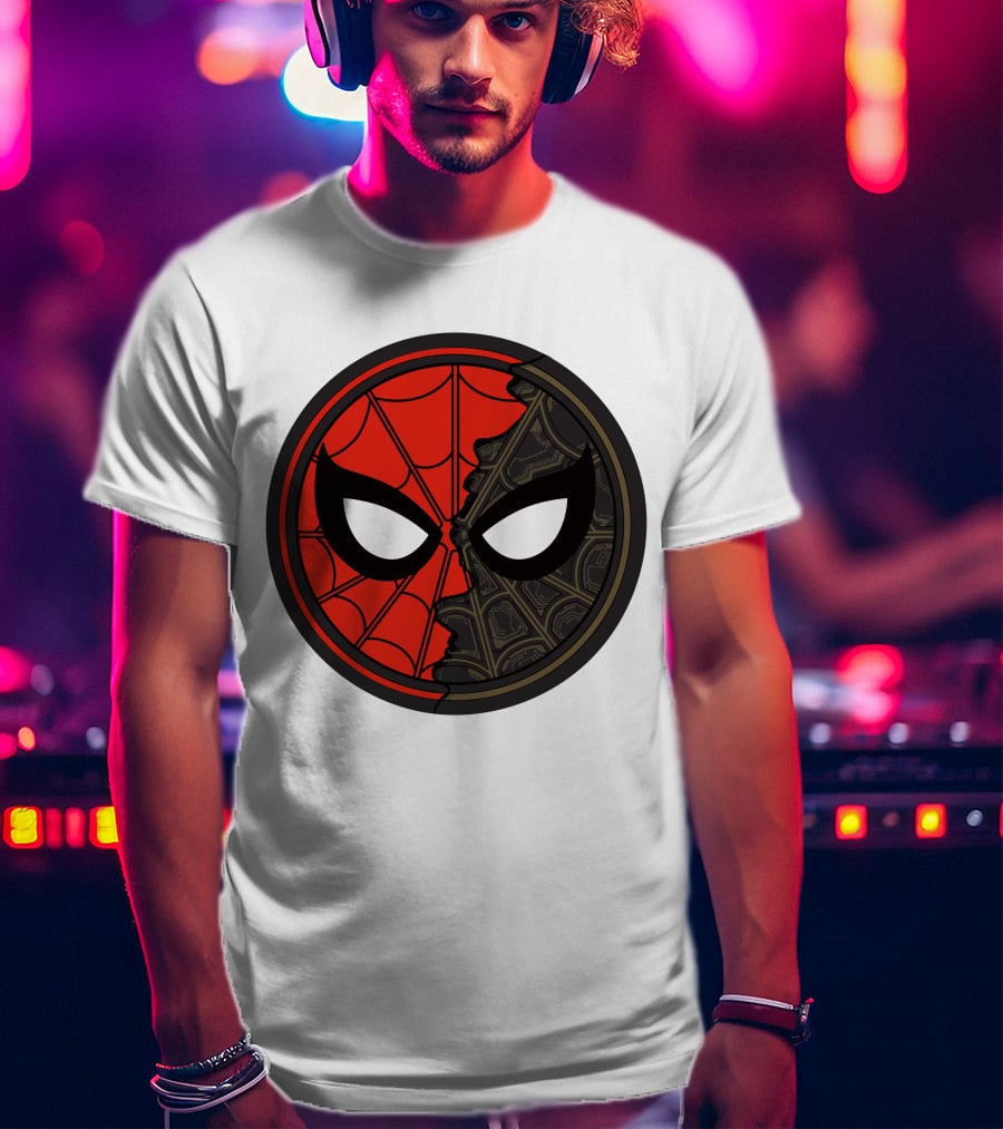 Spider-Man No Way Home Dual Mask T-Shirt