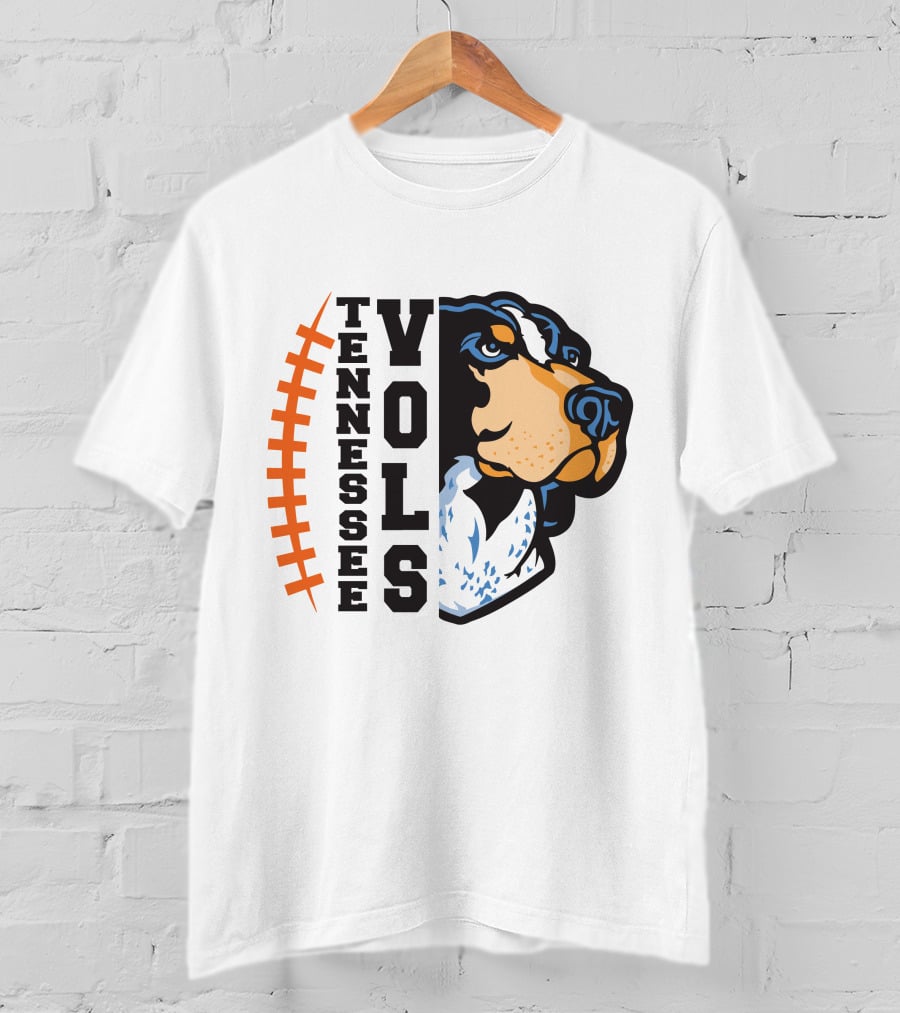 Tennessee Vols Football Dog Sublimation T-Shirt