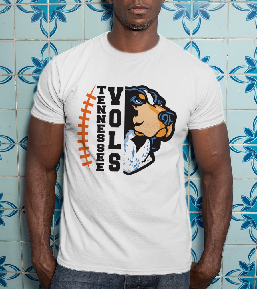 Tennessee Vols Football Dog Sublimation T-Shirt