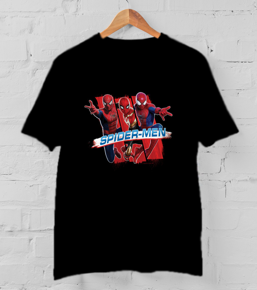 Spider-Men Marvel Spider Man No Way Home Trio T-Shirt