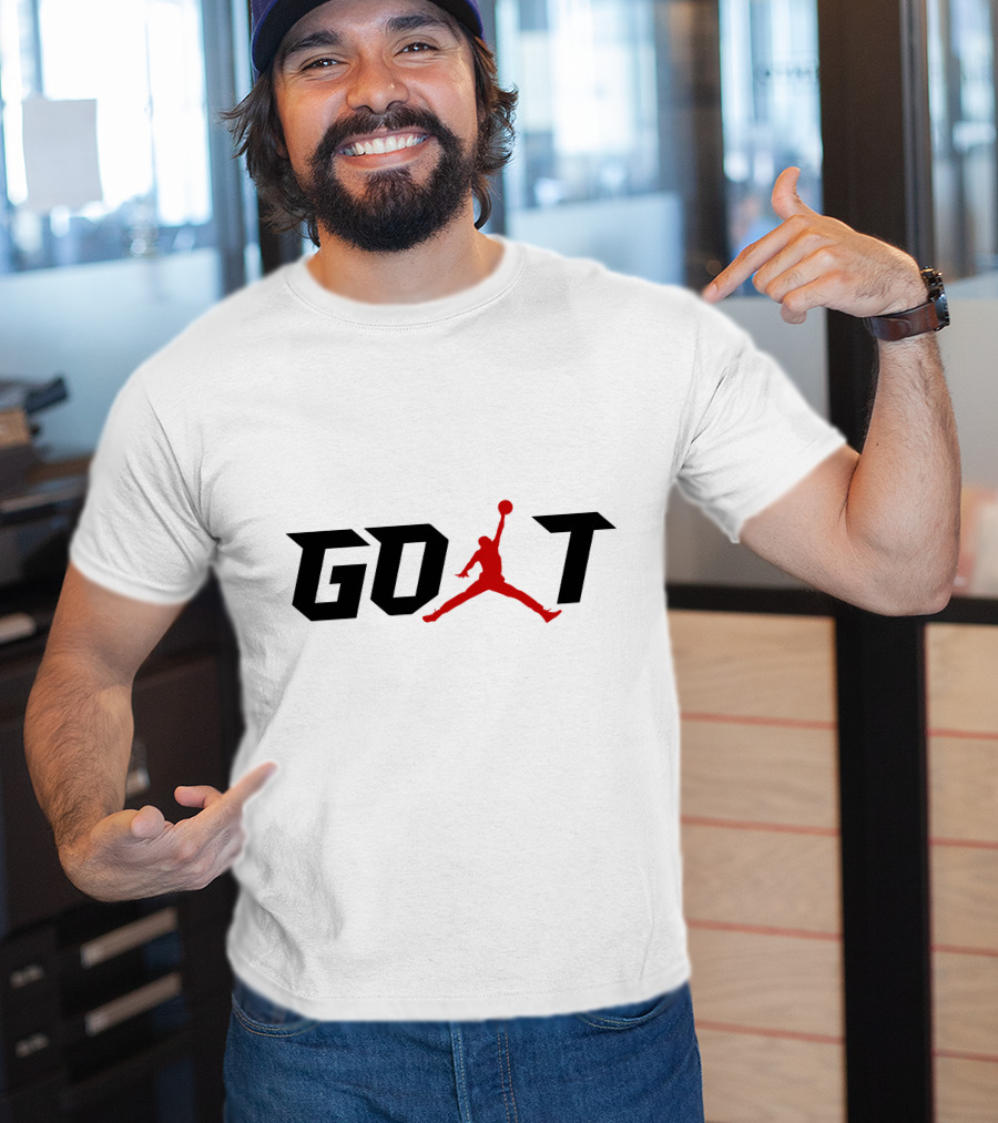 GOAT Michael Jordan Jumpman T-Shirt