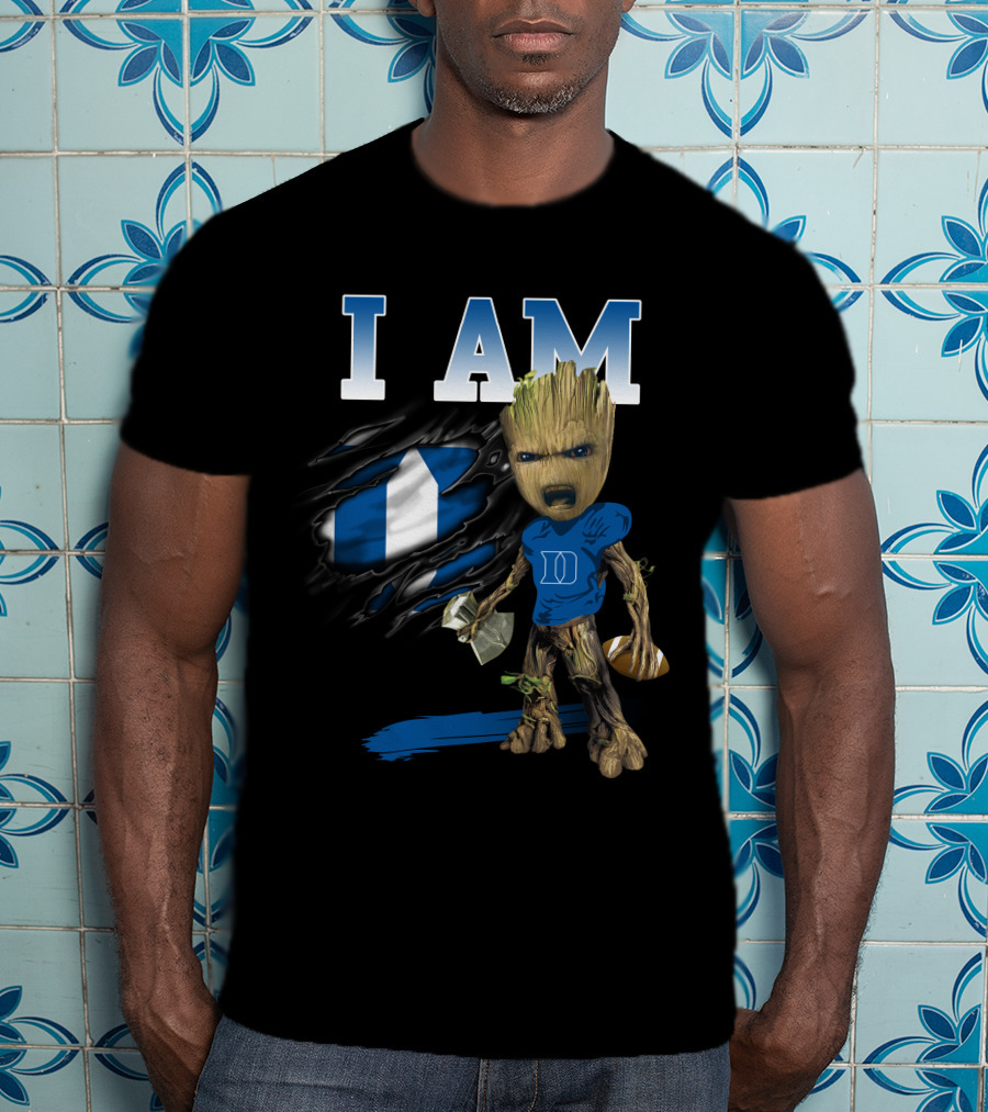 I Am Gr Dbd Groot Football T-Shirt