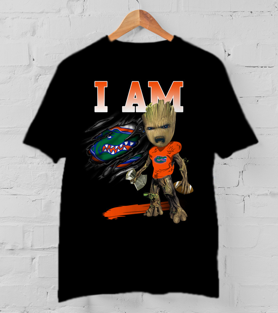 I Am Groot Florida Gators Football T-Shirt