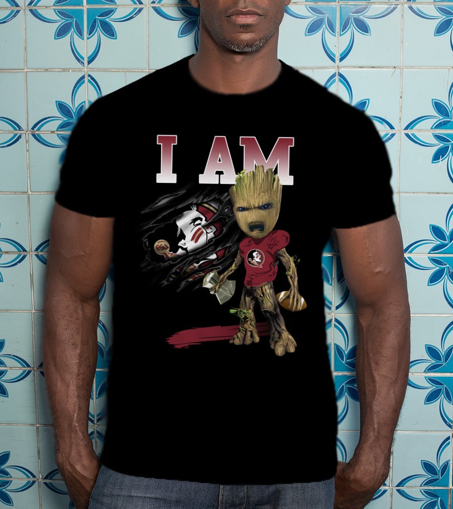 I Am Groot Florida State Seminoles Football T-Shirt