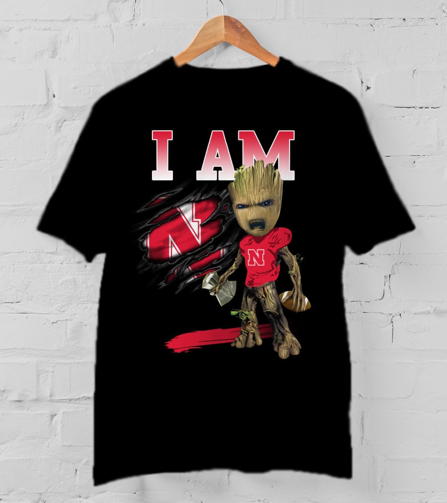 I Am Gr Nc New Football N Shield T-Shirt