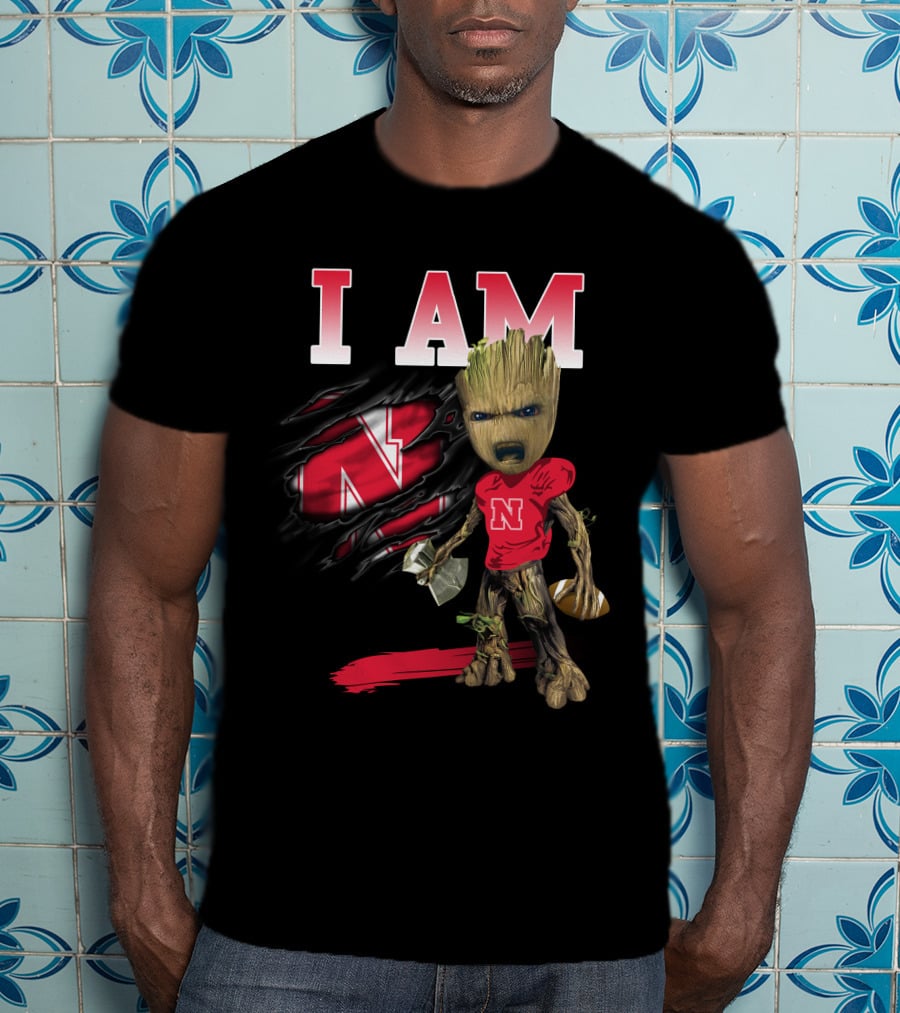 I Am Gr Nc New Football N Shield T-Shirt
