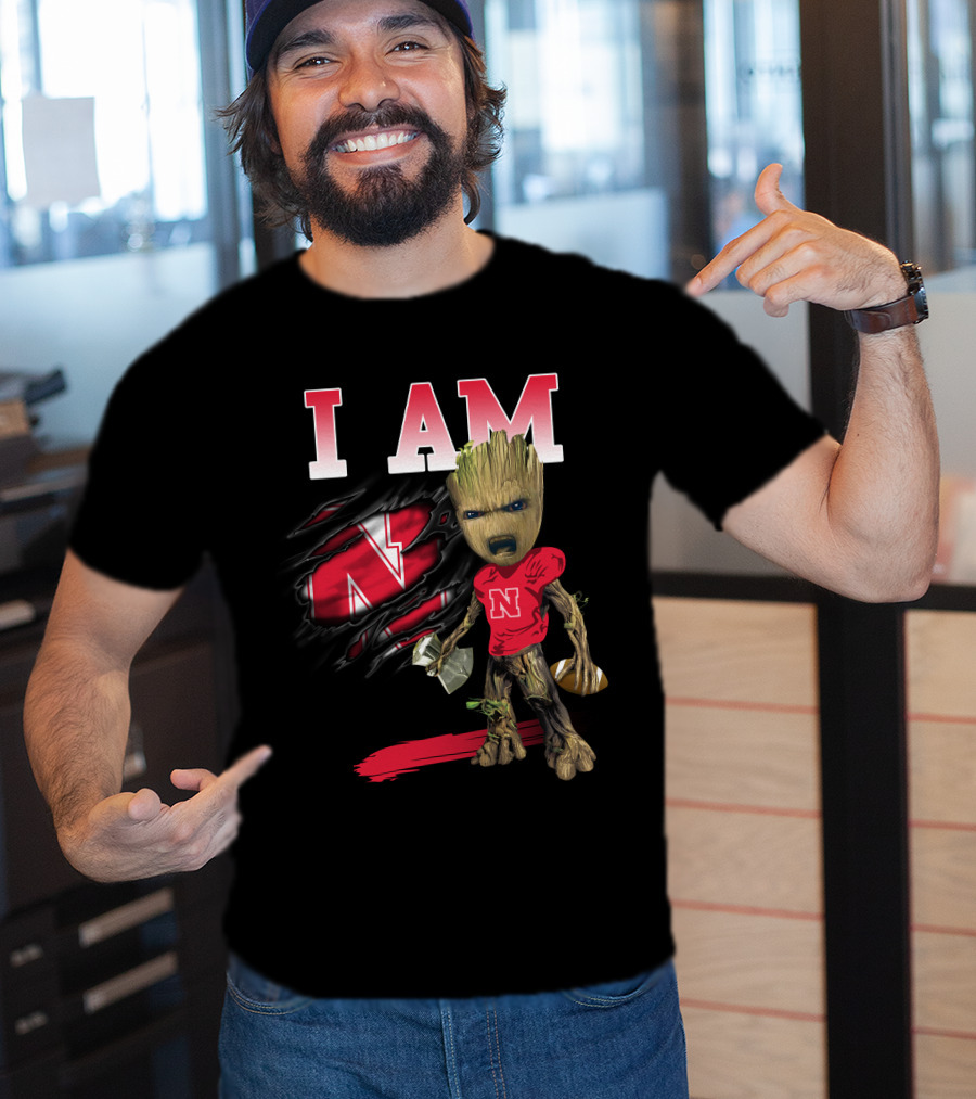 I Am Gr Nc New Football N Shield T-Shirt