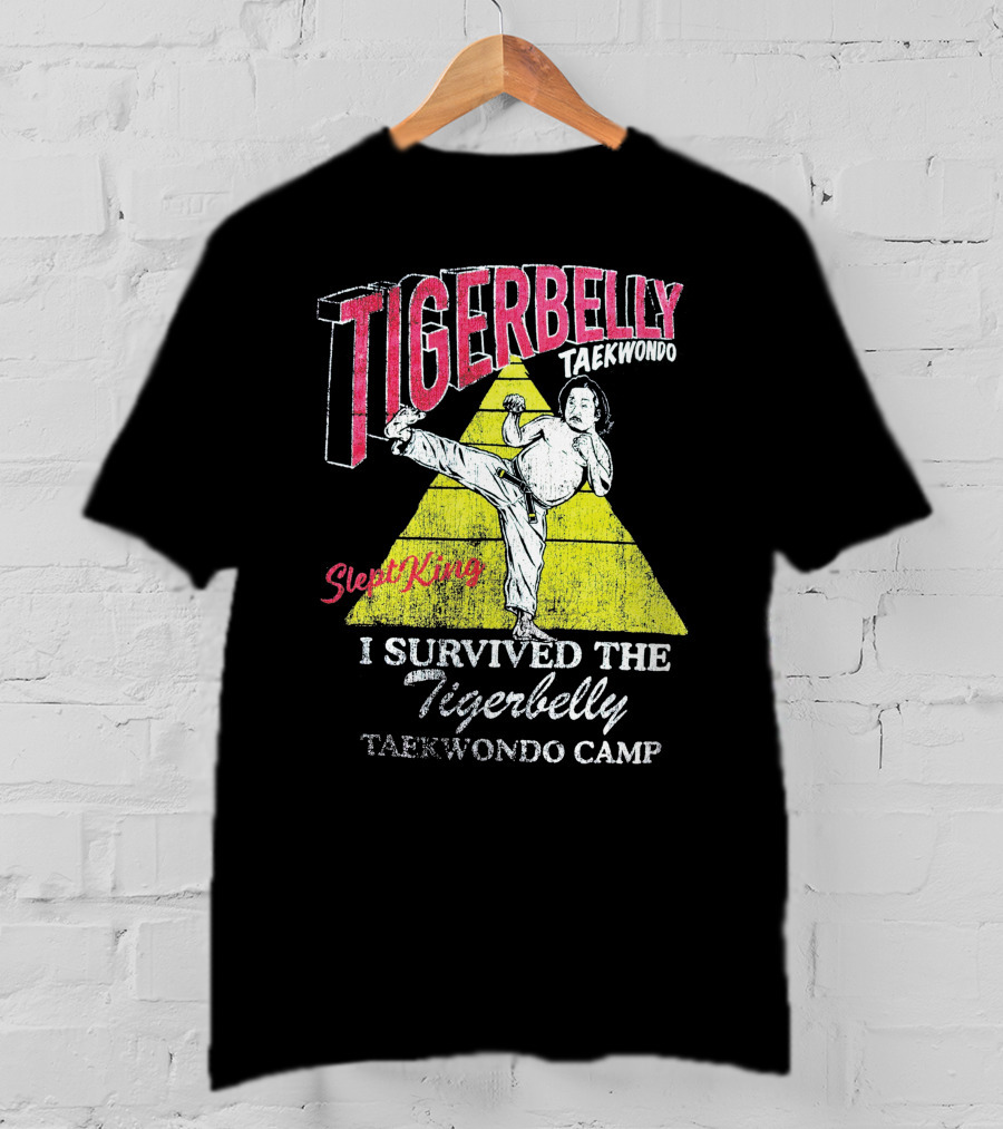 Tigerbelly Taekwondo SleptKing I Survived The Tigerbelly Taekwondo Camp T-Shirt