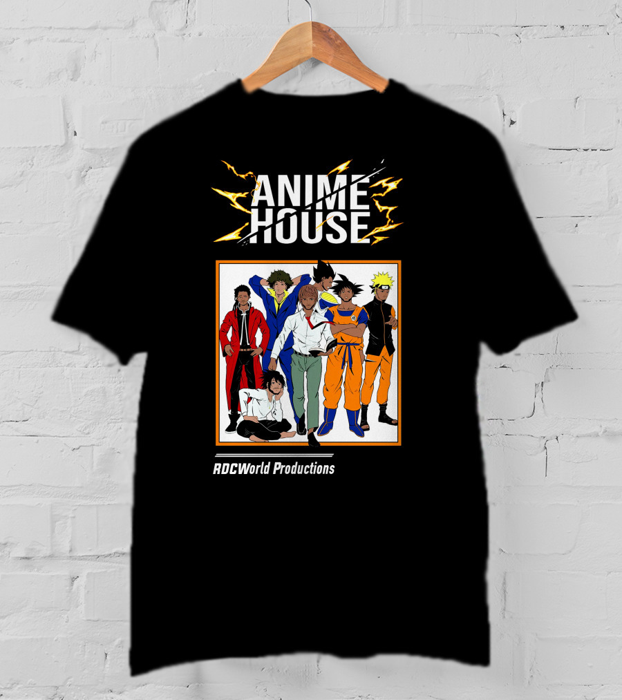 Anime House RDCWorld Productions Manga Characters T-Shirt