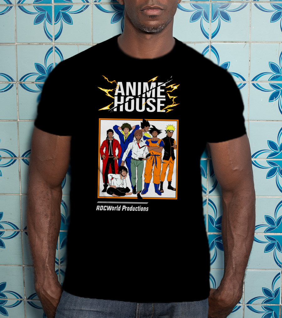 Anime House RDCWorld Productions Manga Characters T-Shirt