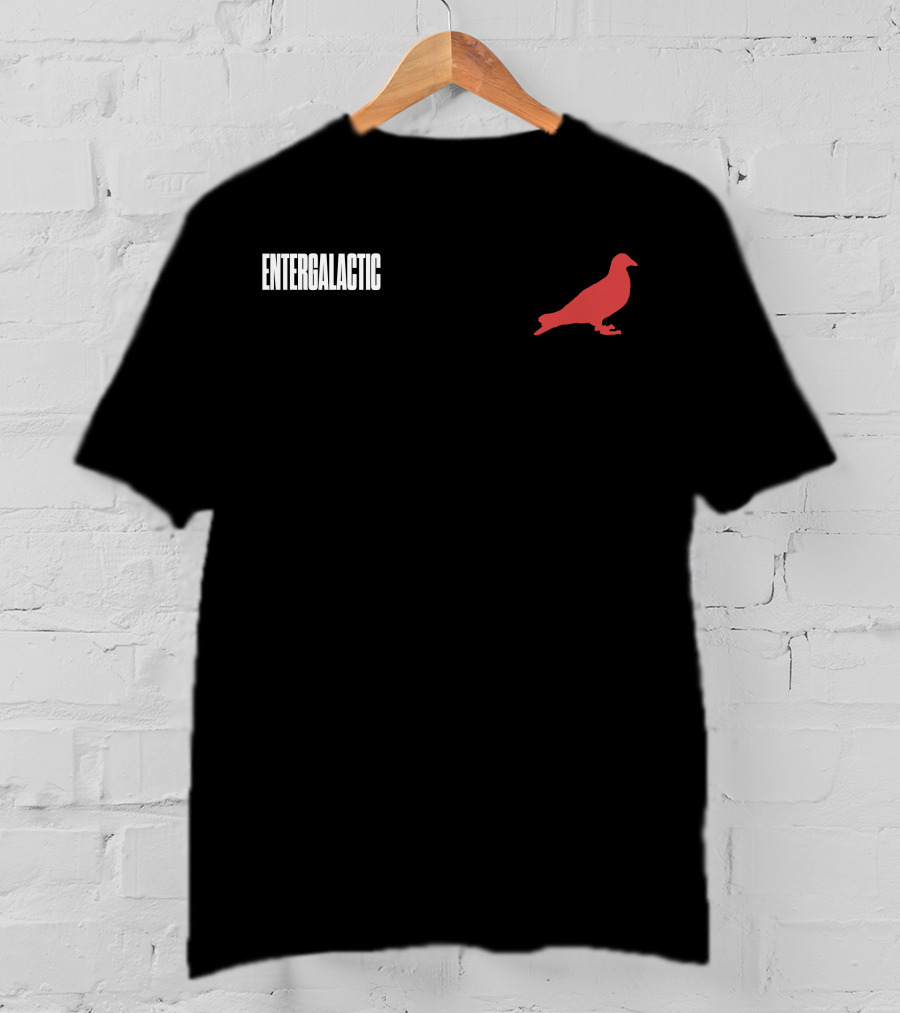 Entergalactic Staple Rager Coach Collaboration With Pigeon T-Shirt