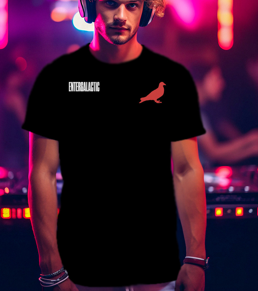 Entergalactic Staple Rager Coach Collaboration With Pigeon T-Shirt