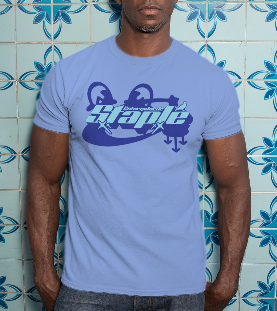 Entergalactic Staple Pigeon Skateboard Collaboration T-Shirt