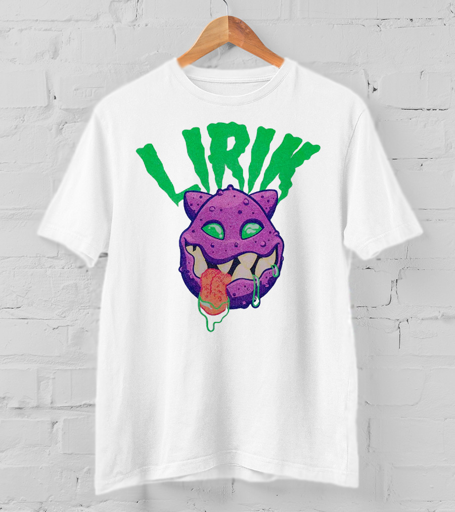 LIRIK JAWS LS Monster Head T-Shirt