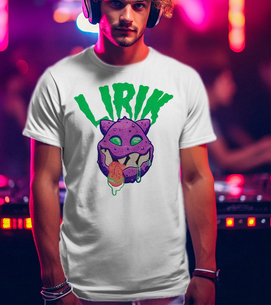 LIRIK JAWS LS Monster Head T-Shirt
